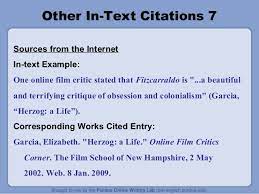 The full citation might look like this: Mla Citation Styles