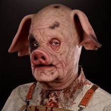 Pig Silicone Half Mask