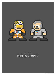 Mega Star Wars Duels A Long Time Ago And 8 Bits Away Star Wars Enfant