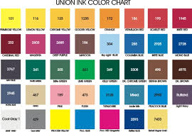 Union Ink Color Chart Pms Bedowntowndaytona Com