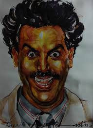 A Watercolour & pen sketch of Master Blaster 'Sachin Tendulkar'