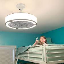 Ceiling fans are indeed essential complements to every room for proper air circulation. Ceiling Fan For Above Bunk Beds Chica And Jo