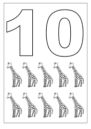 Traceable Number 1 10 For Numbering Lesson Color Worksheets For Preschool Coloring Worksheets For Kindergarten Kids Math Worksheets