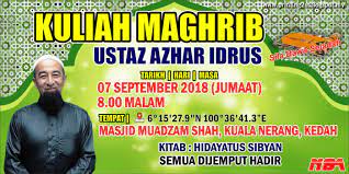 Bila dah ada anak, kena suap mulut tiga orang pula. Biar Jasa Jadi Sanjungan Kuliah Maghrib Bersama Ustaz Azhar Idrus Di Masjid Muadzam Shah Kuala Nerang
