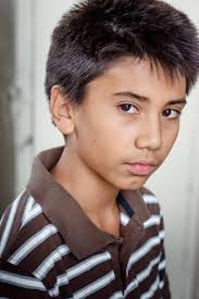 Mateo Ray Garcia will play young Jesus in The Temptation of Christ.  Photographed by Brad Buckman in Los Angeles.