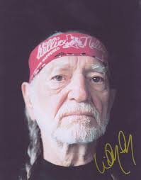Signed WILLIE NELSON Autographed Country Legend Tennessee w/ COA