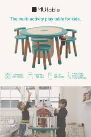 The Mutable Was Designed In Italy By The Mukako Team Led By Two Moms Martina And Elisa Were Inspired By Their Own Children Kids Playroom Toy Rooms Play Table