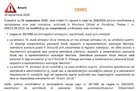 778 din 20 noiembrie 2008 a fost publicata legea nr. Onrc PrecizÄƒri Utile Si Importante Cu Privire La ModificÄƒrile Aduse De Legea Nr 208 2020 Beneficiarul Real Etc Cabinetexpert Ro Blog Contabilitate