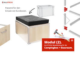 Sitzbank selber bauen haben sie spass mit dem praktischen. Campingbox Selber Bauen Bauanleitung M2 Alusteck