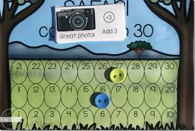 But, how much attention beyond rote counting is really given to math in preschool? Free Safari Count To 30 Game