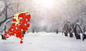 Sneeuwval in combinatie met ijzelvorming en venijnige rukwinden ? Knmi Geeft Code Rood Voor Zondag Sneeuwval Vorst En Windstoten Onswestfriesland