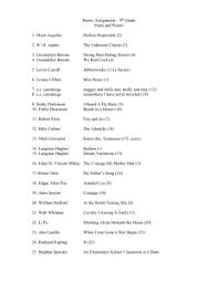 Kitchenette building poem extended metaphor examples in poetry. Gwendolyn Brooks