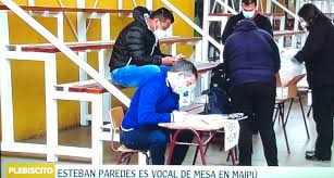 Ya en 2017 había cumplido con esta labor para las elecciones presidenciales. Esteban Paredes Revoluciono Escuela De Maipu Ejerce Como Vocal Por Segunda Ocasion Futbol Biobiochile