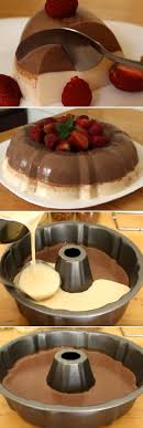 Gelatina De Tres Leches Y Chocolate Abuelita By Alejandra De Nava Gelatina Tresleches 3leches Gelato Fla Gelatin Recipes Jello Recipes Dessert Recipes