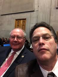 Rusty Crowe and I are getting ready to hear the state of state address from  the governor and it should be a great one with all the positives currently  at the state