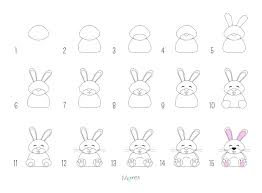 Toutes les photos de ma planche sont uniques et partagees par moi. Comment Dessiner Un Lapin Kawaii Facile Novocom Top