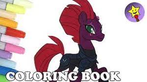 My little pony friendship is magic online is the place for my little pony games for kids and printable activities! Tempest Shadow Coloring Book Mlp My Little Pony The Movie Coloring Page Youtube