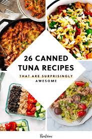 26 Easy Canned Tuna Recipes Canned Tuna Recipes Cooking Seafood Tuna Recipes