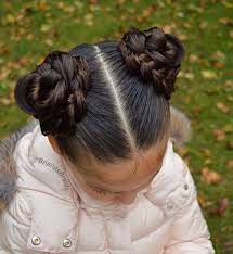 Mariya On Instagram Yesterday B Had 2 Birthday Parties To Go To So I Did These Cute Flower Birthday Hairstyles Kids Hairstyles Girls Little Girl Hairstyles