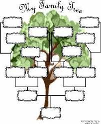 Free Family Tree Charts You Can Download Now Blank Family