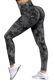 Buy FITELITE Women Scrunch Butt Lifting Leggings Seamless High Waist Yoga  Pants Workout Leggings, #1 Black, M at Amazon.in