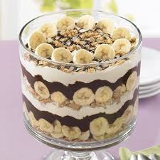 Chocolate Banana Cream Trifle Recipe Desserts Trifle Bowl Recipes Trifle Recipe