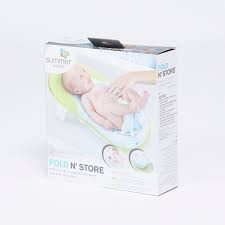 Summer infant deluxe baby bather folding bath sling age birth until sitting up. Shop Summer Infant Fold N Store Bath Sling Online Babyshop Uae