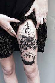 He has been the lead vocalist with the hard rock band rose tattoo since 1976. 40 Cute And Meaningful Boat Tattoo Designs Bored Art Thigh Tattoo Sailboat Tattoo Ink Tattoo