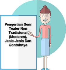 Yaitu teater tradisional dan teater modern. Pengertian Seni Teater Non Tradisional Moderen Jenis Jenis Dan Contohnya Materi Pelajar