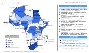Cases and statistics by country and region. Daily Africa Updates Center For Strategic And International Studies