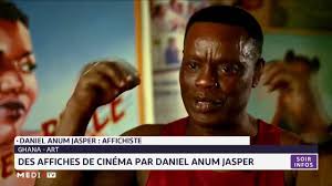 Ghana: des affiches de cinéma par Daniel Anum Jasper