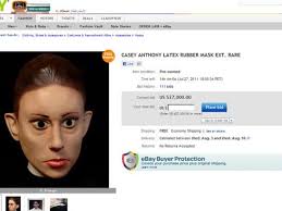 Casey Anthony Halloween mask for sale