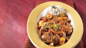 Osso Buco A La Mangue Et Au Cari Iga Recettes Mijoteuse Recette Alimentation Recette Facile