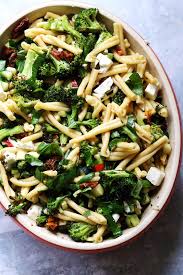 Greek Pasta Salad With Roasted Broccoli Feta And Lemon Vinaigrette Joanne Eats Well With Others Recipe Greek Pasta Roasted Broccoli Greek Salad Pasta