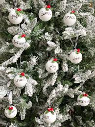 As children grow, grandchildren arrive and. Easy Diy Personalized Christmas Ornaments Thrifty Style Team 2 Bees In A Pod