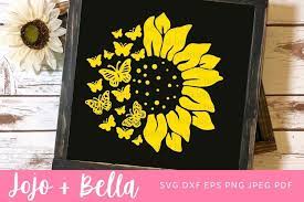 Free Free 169 Sunflower Butterfly Svg SVG PNG EPS DXF File