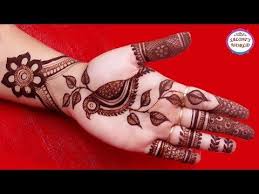 How To Apply Simple Arabic Mehndi Designs For Back Hands Jewellery Style Henna By Jyoti Sachdeva Youtube Mehndi Designs Mehndi