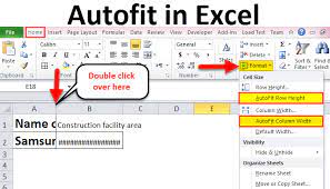 Click on the home tab. Autofit In Excel Methods To Modify Columns With Autofit