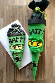 Lego Ninjago Schultuten Torte Schultute Basteln Schultute Basteln Anleitung Zuckertuten Basteln