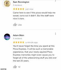 At one point, maitlis described several. Woking Pizza Express Is Flooded With Witty Reviews In The Wake Of Prince Andrew Interview Daily Mail Online