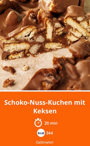 Schoko Nuss Kuchen Mit Keksen Rezept Schoko Nuss Kuchen Kekse Backen Rezept Kuchen