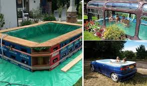 18 Cool Makeshift Pools Diy Swimming Pool Swimming Pools Diy Pool