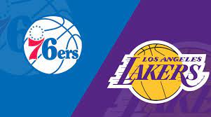 Los angeles lakers basketball game. 76ers Vs Lakers Live In Nba Philadelphia Leads 65 53 With 9 47 Left In Quarter 3philadelphia Wins 107 106 Ben Simmons Scores A Triple Double