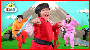 Ryan Ninja Family Kids Song Official Video Kids Songs Family Kids Family Songs