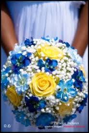 Blue White And Yellow Wedding Bouquets Google Search Yellow Wedding Flowers Blue Wedding Bouquet Yellow Wedding Bouquet