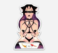 Kawaii Oppai Neko Begging Milk Stickers - Etsy