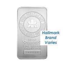 10 oz silver bullion bars our choice