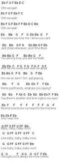 Flute Sheet Music Justin Bieber Baby Songs Lyrics Song Notes Piano Songs Chords