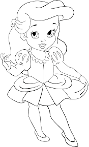 The sleeping beauty, merlin the magician, pocahontas, mulan, cars, the little mermaid, the famous mickey, aladdin, rapunzel, cinderella, winnie the pooh, jasmine, the lion king and many more are successfully known worldwide through animated film ! Disney Baby Princess Colouring Pages Novocom Top