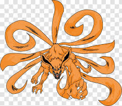 A statue of naruto and kurama! Naruto Uzumaki Kurama Hidan Nine Tailed Fox Itachi Uchiha Character Transparent Png